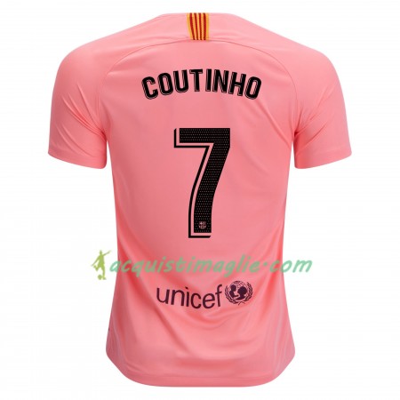 Divisa di Calcio Barcellona Philippe Coutinho 7 Terza 2018/2019